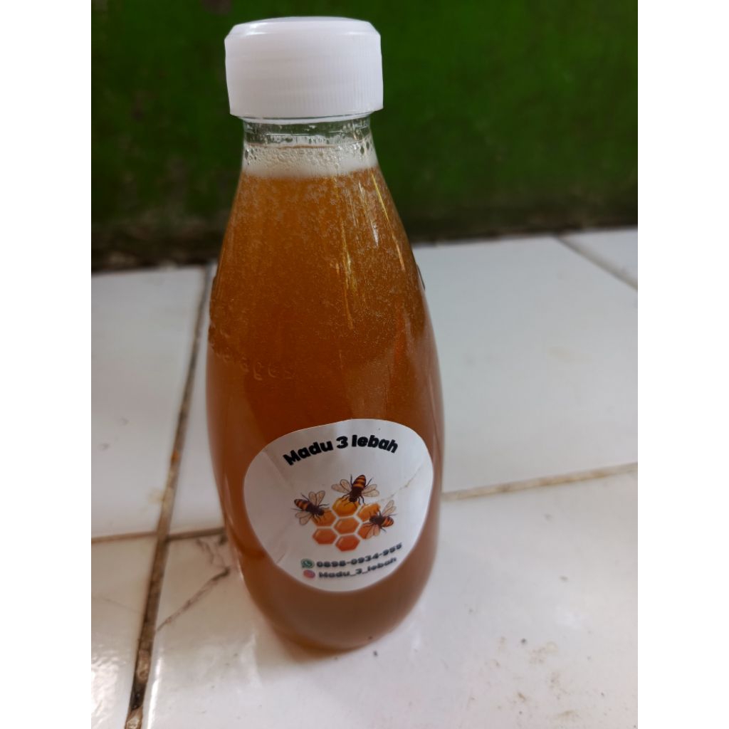 

madu hutan dari tawon gung/odeng/ lebah Apis dorsata100% asli 250ml