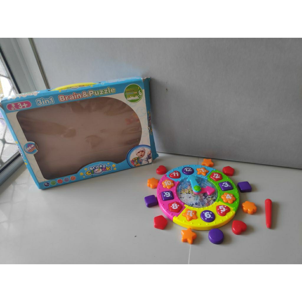 Mainan edukasi anak preloved