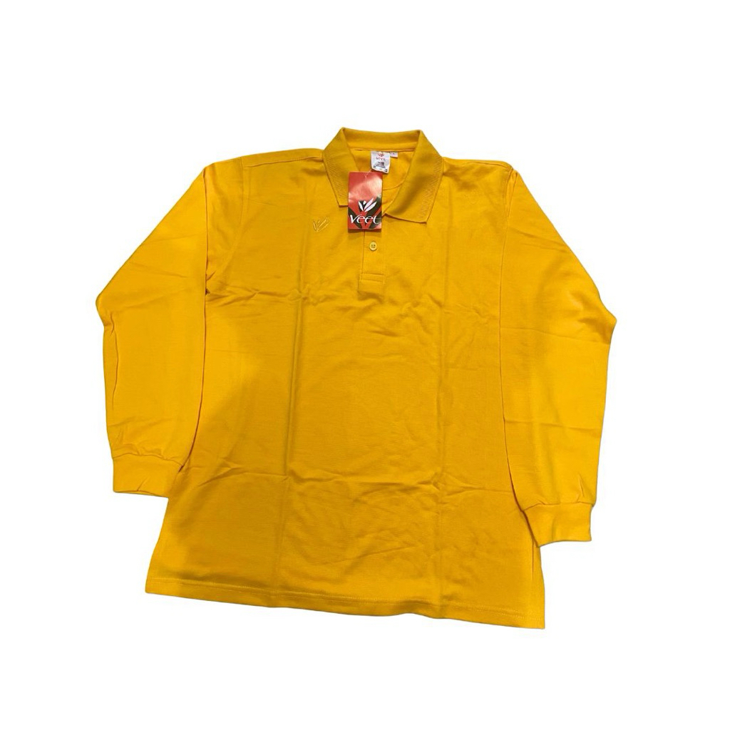 baju olahraga veet lengan panjang -Kuning