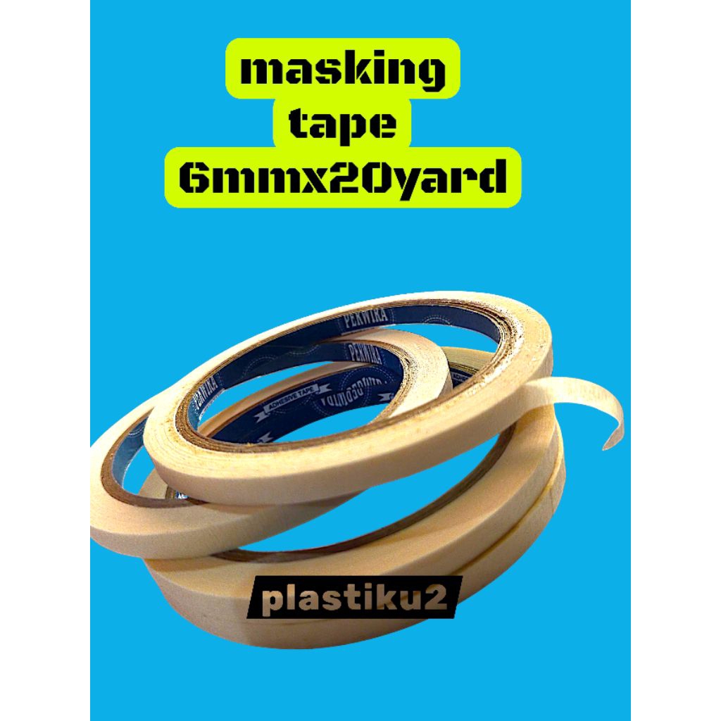 

masking tape lebar 6mm