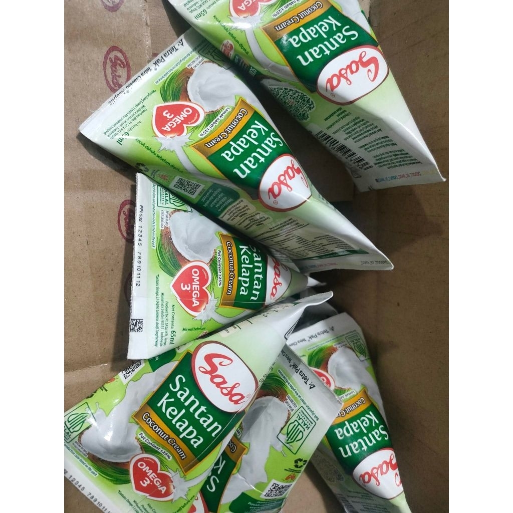 

1dus sasa santan cair 65ml