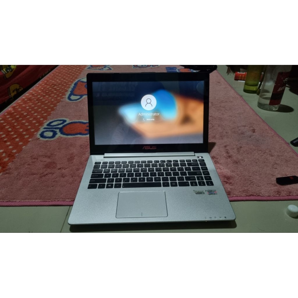 Laptop Office Slim Touchscreen Asus S400CA Ram 8Gb Hdd 500Gb Intel Core i5 3317U