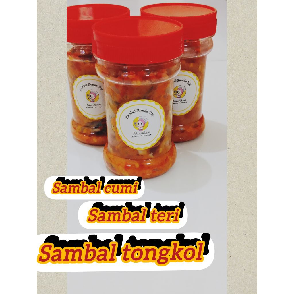 

1 toples 150 mili sambal baby cumi ( 150 ML) pedas nikmat