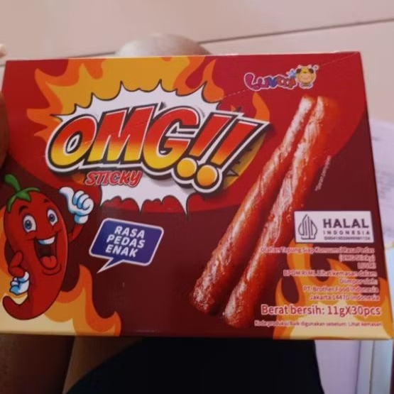 

JAJANAN VIRAL OMG STICK 1 PACK ISI 30 PCS