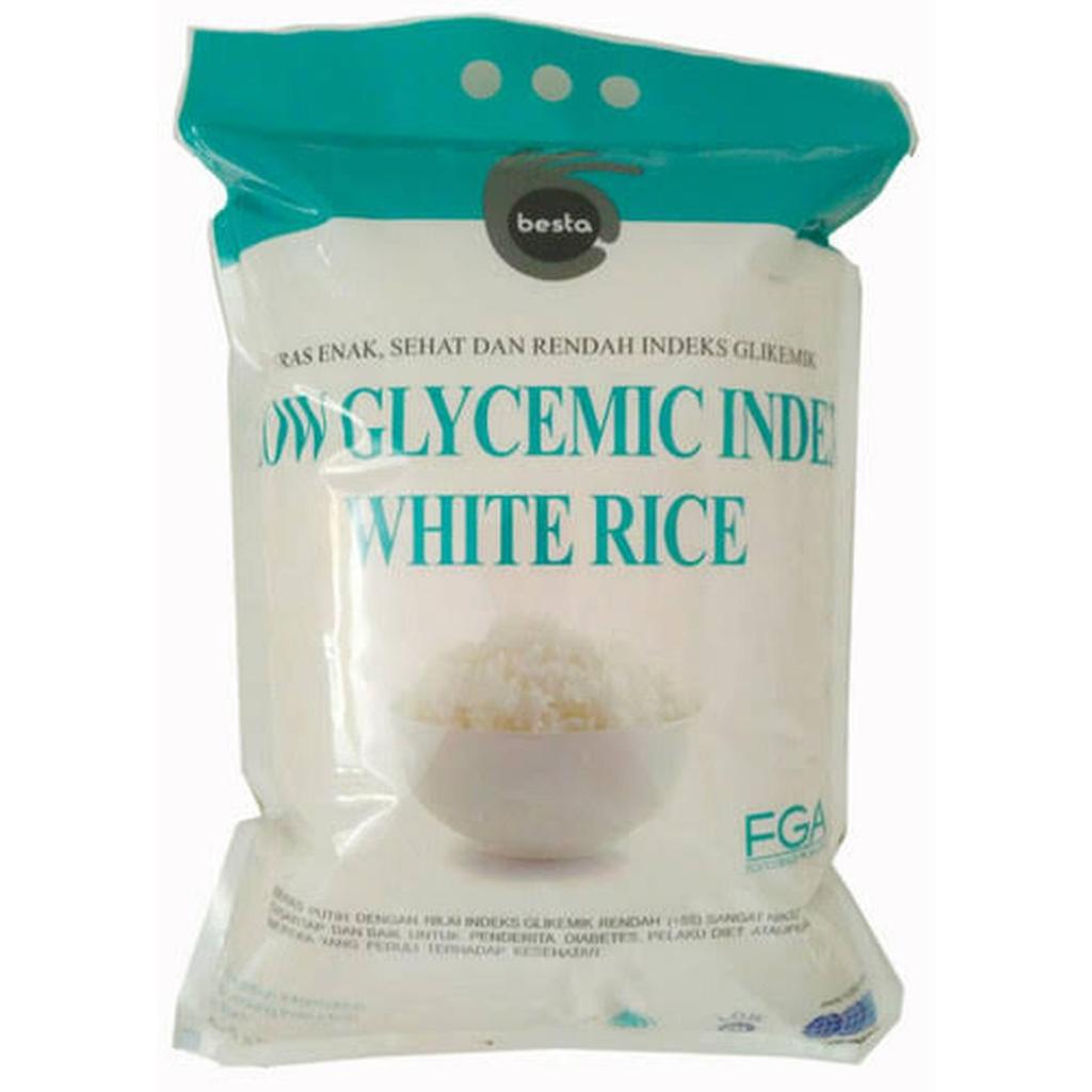 

Besta beras putih organik bebas gula 5kg | white rice sugar free