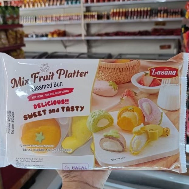 

Bakpao mix fruit platter isi 6