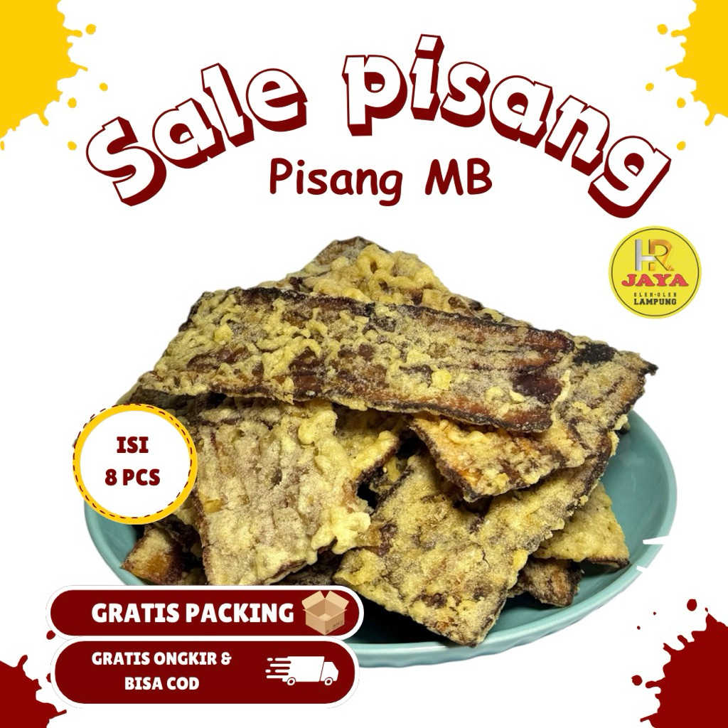 

ANEKA Sale pisang Lampung/sale lidah/sale jari/ gurih & enak