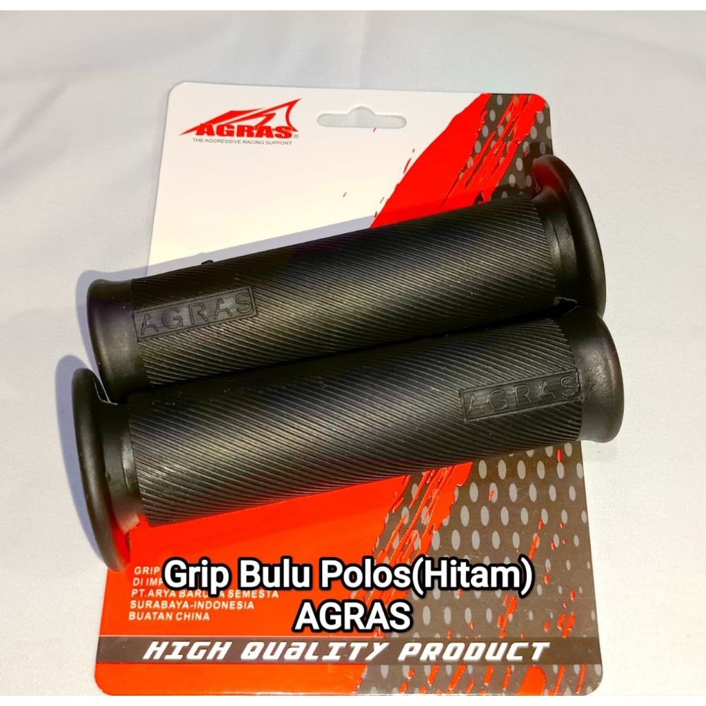 (GRIP AGRAS) Grip Handgrip Agras Grip Bulu Polos
