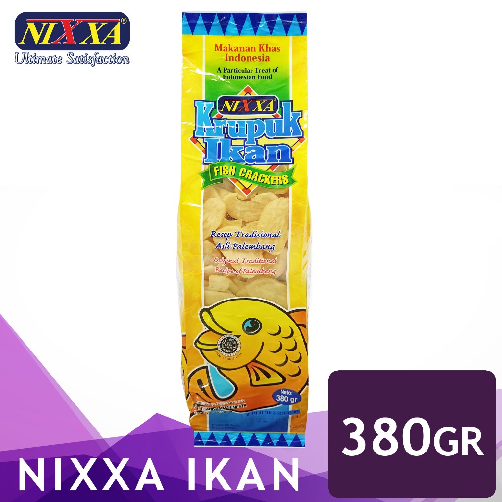

Kerupuk Nixxa Ikan 380gr / Kerupuk PAG Shop / Kerupuk Nixxa Ikan / Kerupuk Ikan
