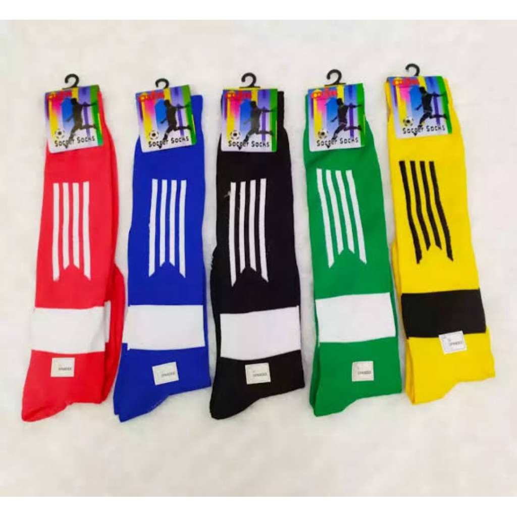 kaos kaki 1 LUSIN KAOS KAKI BOLA - KAOS KAKI PANJANG SEPAK BOLA / FUTSAL / OLAHRAGA / KAOS KAKI BOLA