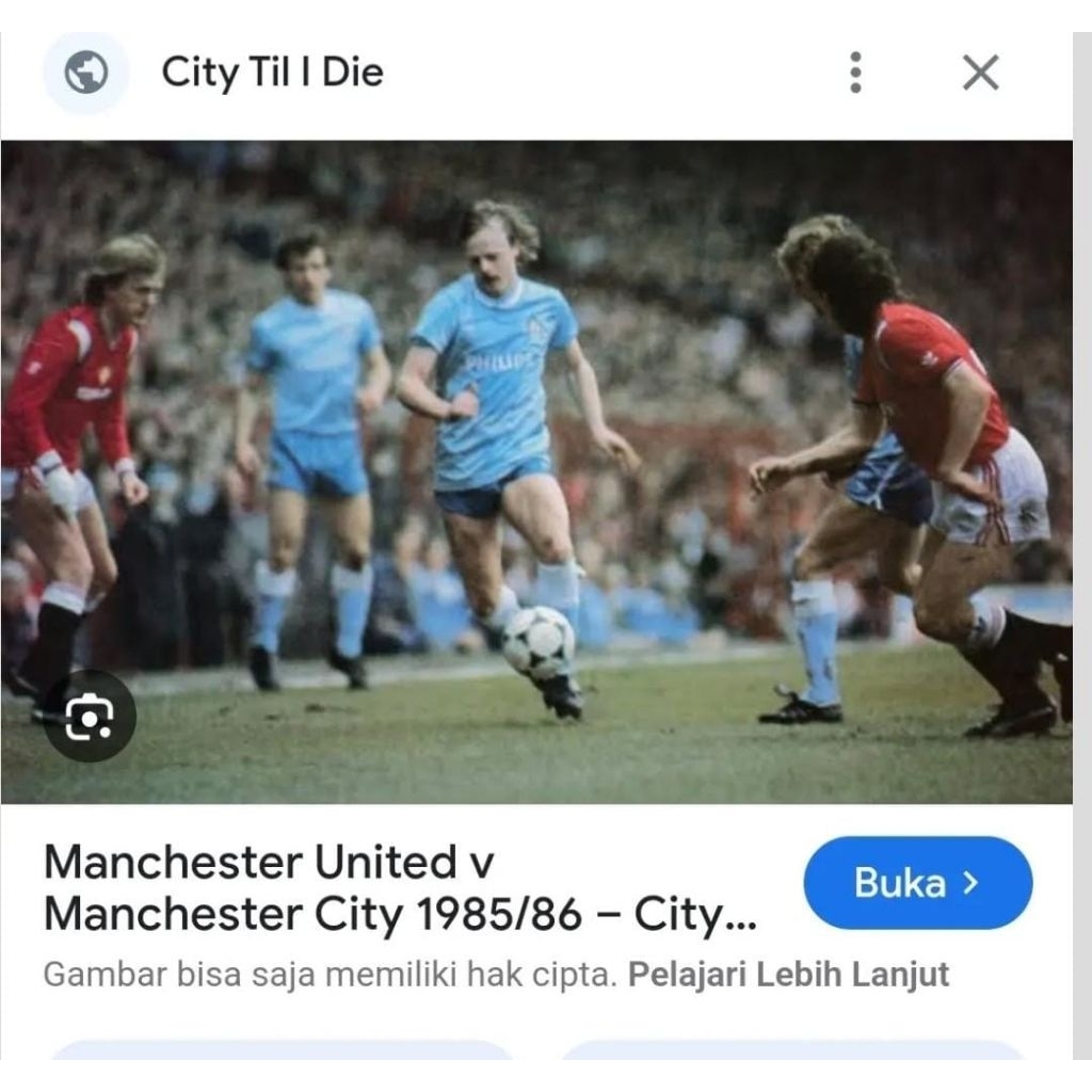 jersey retro sity 1985-1986