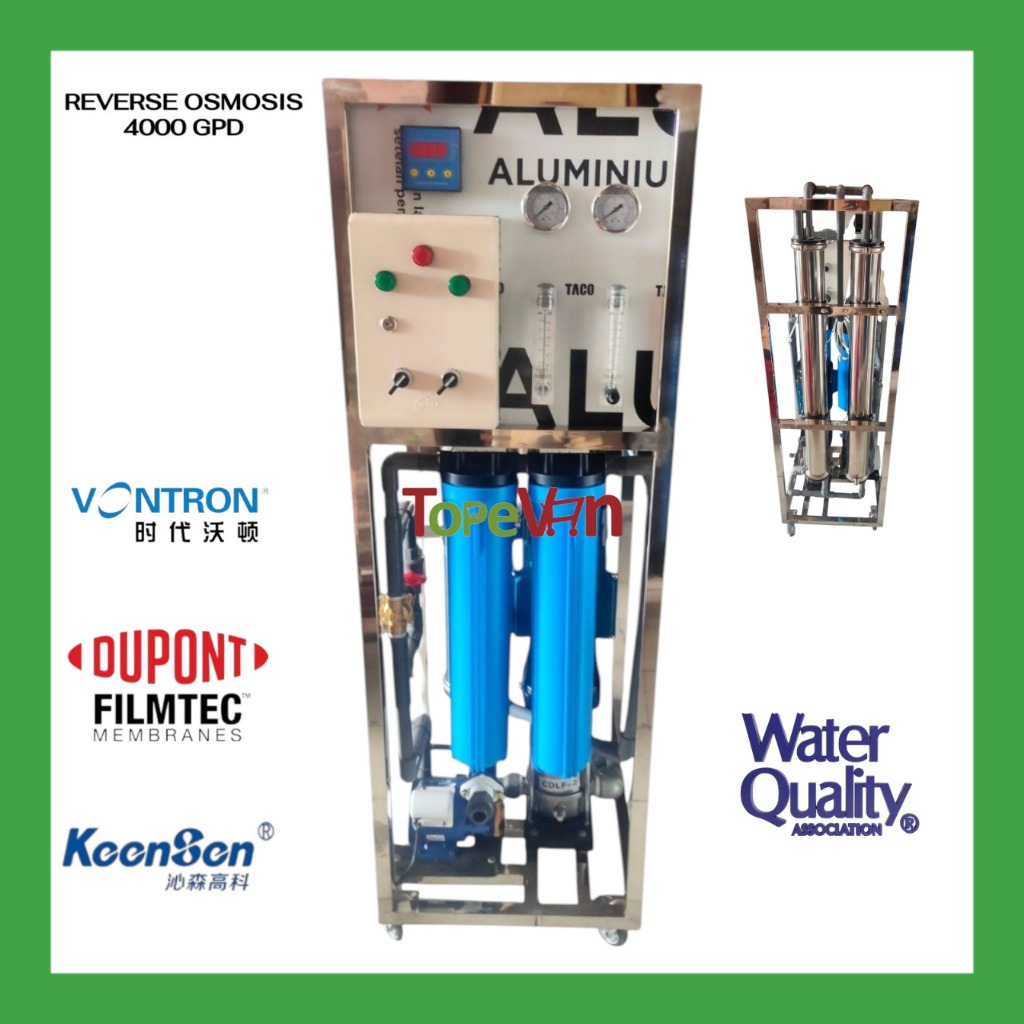 Mesin RO 4000 Gpd - Reverse Osmosis 4000 Gpd