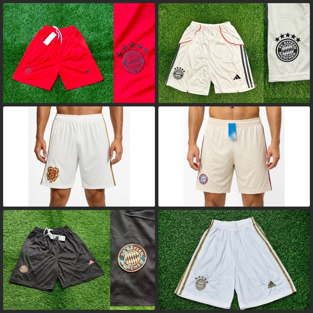 MUNCHEN HOME AWAY 3RD ANNIVERSARY CELANA BOLA FUTSAL 2023 2024/2025 2026 GRADE ORI IMPORT JUMBO XXL 