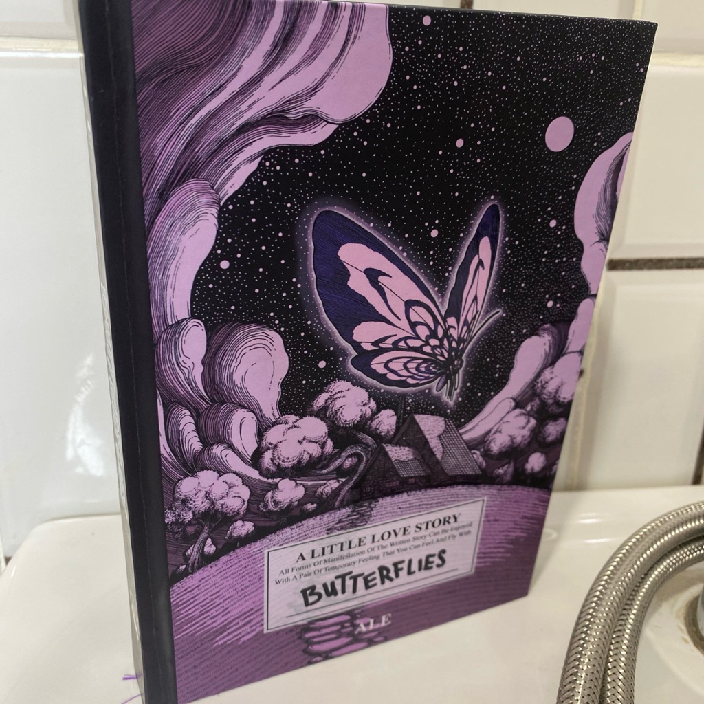 Preloved buku novel (ORI) Butterflies written by ALE