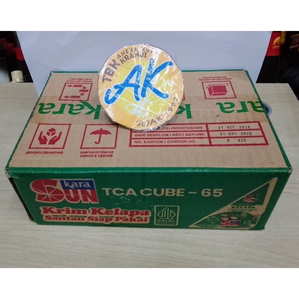 

Santan Sun Kara 65ml Santan instan 1karton isi 36pcs