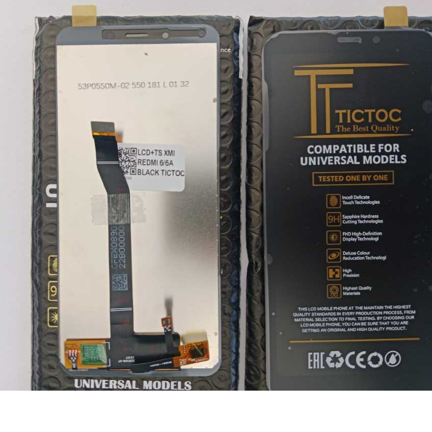 LCD TOUCHSCREEN XIOMI REDMI 6/6A BLACK TICTOC