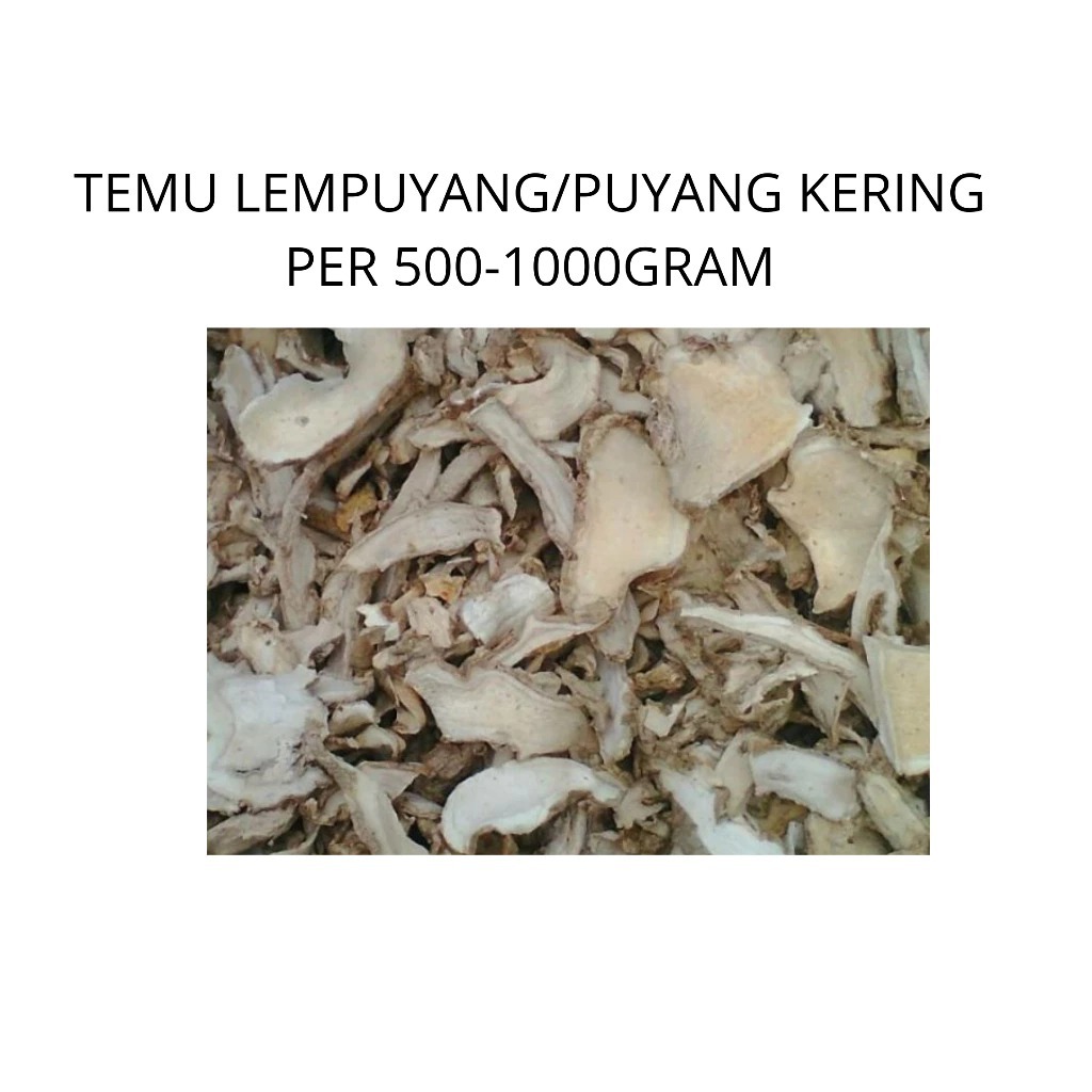 

1 Kg LEMPUYANG kering PUYANG KERING ORIGINAL