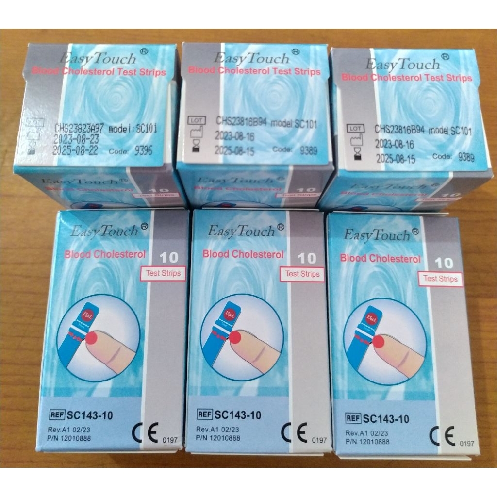 Easy touch Cholesterol Strip / Easytouch kolesterol / Strip Kolesterol Easy Touch / easy touch koles