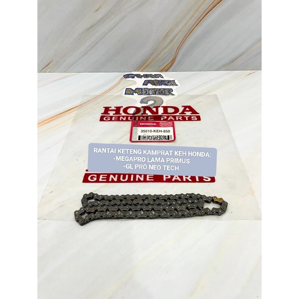 RANTAI KETENG MESIN KAMPRAT KEH HONDA GL PRO NEO TECH MEGAPRO MEGA PRO LAMA PRIMUS BEST PRODUK KUALI