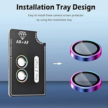 Hans- Anti Gores CAM SAMSUNG GALAXY ZFlip 7 Ring Protec Lensa Full Camera Cover Bazzel kamera bezzel