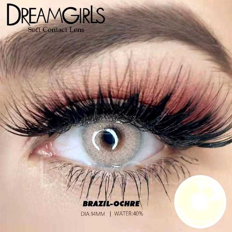 SOFTLENS KSS-EYE BRAZILGIRL OCHRE / NORMAL ONLY