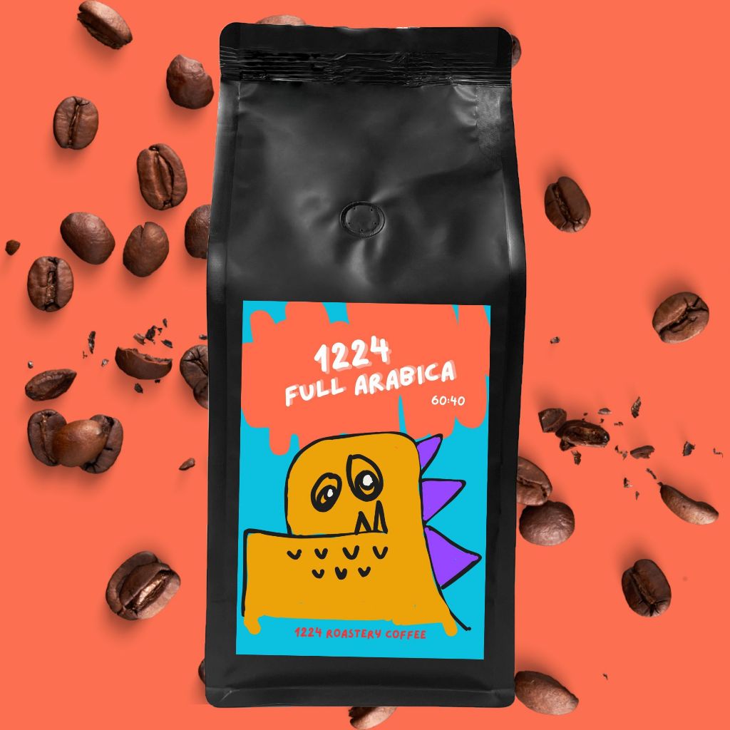 

Biji Kopi 100% ARABICA 1224 Full Arabica Roastery Coffee