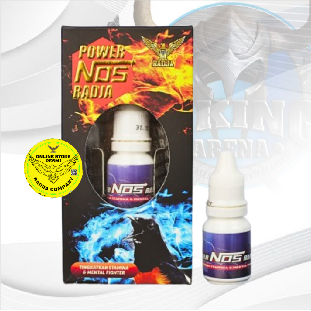 POWER NOS RADJA VITAMIN SUPLEMEN HERBAL UNTUK BURUNG LOMBA