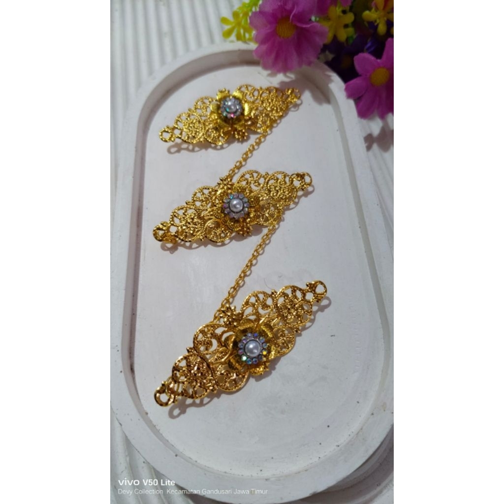 Bros peniti kebaya  susun 3 /Bros Kebaya Betawi