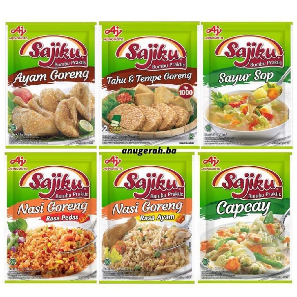 

Sajiku Bumbu Praktis Sachet