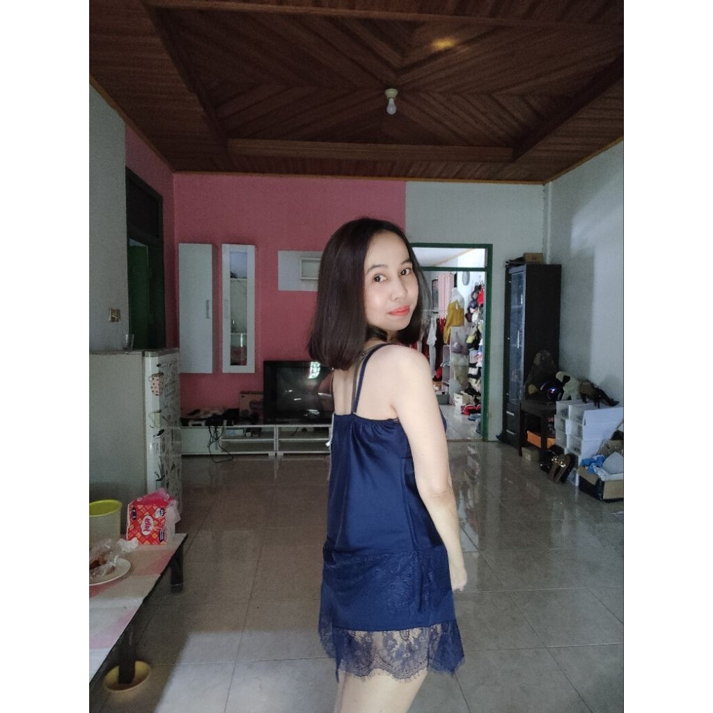 lingeri/lingerie satin silk premium