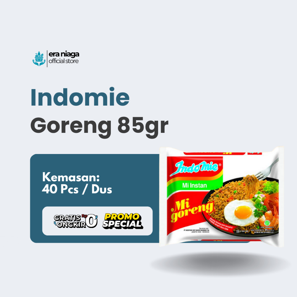 

Indomie Mi Goreng Special 85gr - 1 Dus @40pcs
