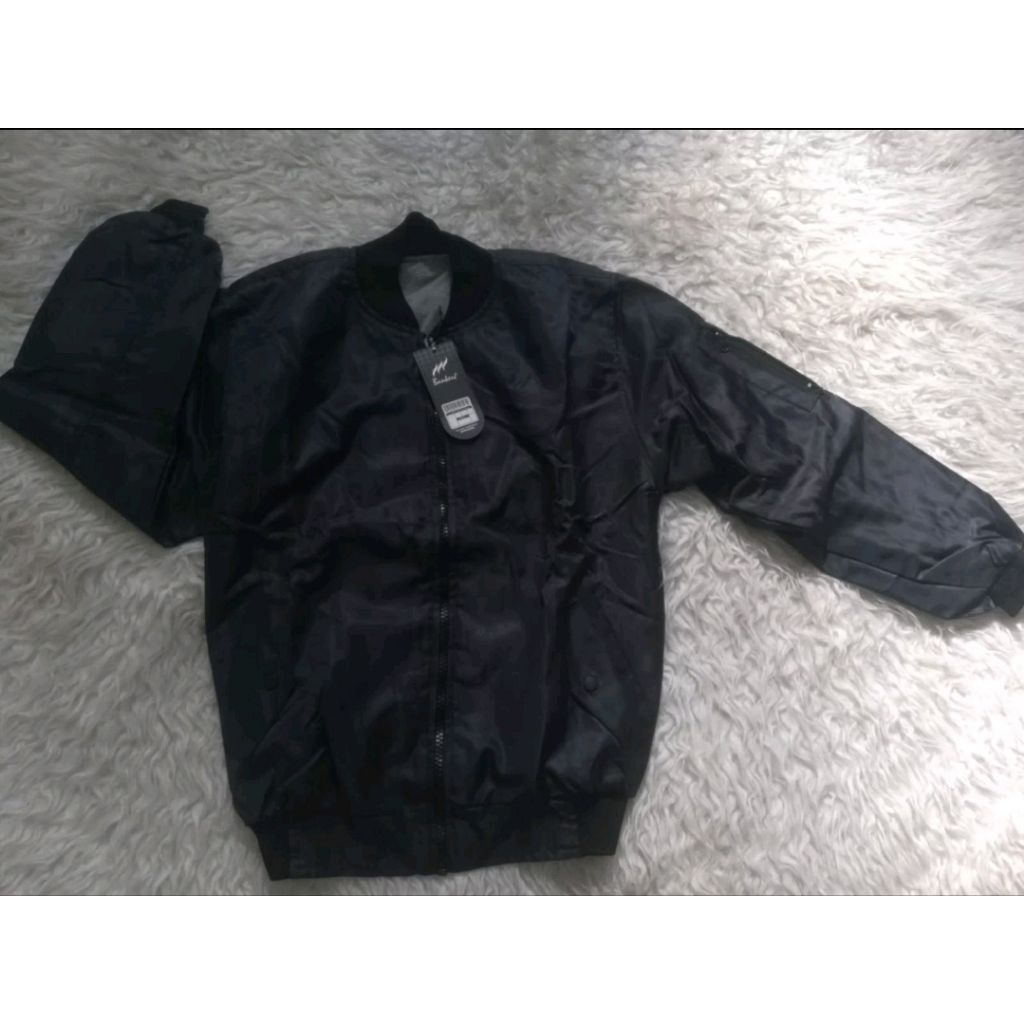 Jaket bomber dewasa bolak balik