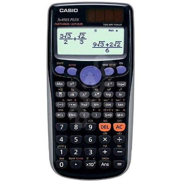 

Casio Scientific FX-85ES PLUS ORIGINAL Calculator ilmiah Kalkulator Kuliah Sekolah Garansi 1 Tahun
