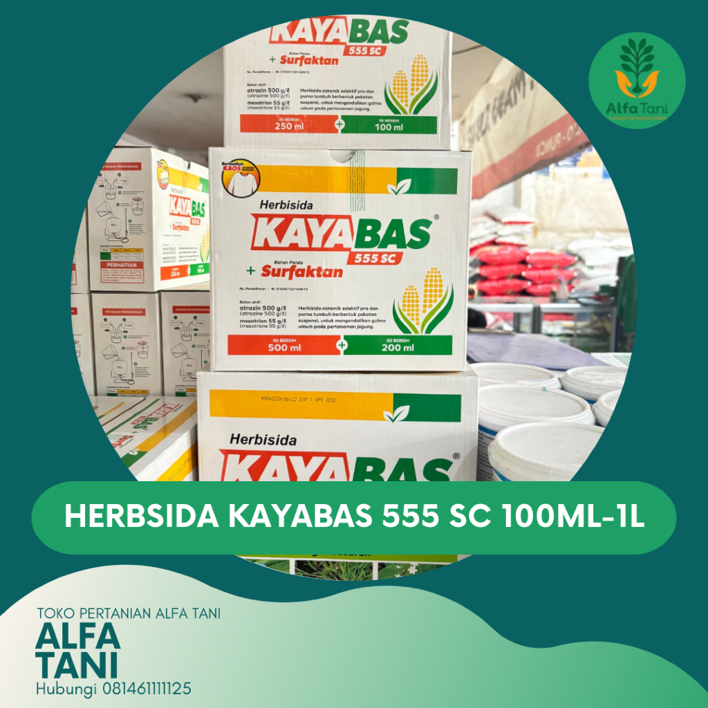 KAYABAS 500ML HERBISIDA JAGUNG ORI/OBAT RUMPUT JAGUNG PEMBASMI GULMA
