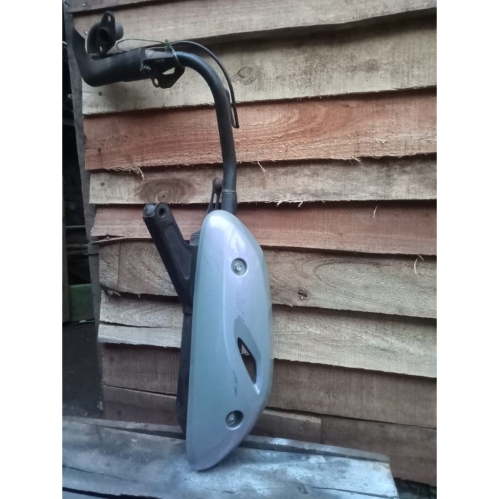 knalpot kenapot standar motor Honda Scoopy 2021-2023donat original copotan