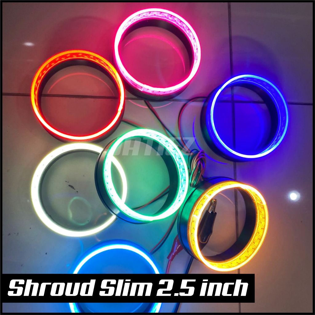 Ring Shroud Slim Biled 2,5 inch 3 inch  - Shroud Lingkaran minimalis 2,5 inch 3 inch