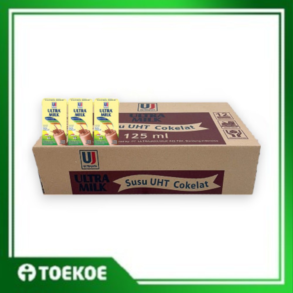 

TOEKOE Ultra Milk Susu Chocolate Coklat 125ml 1 Dus [isi 40pcs]
