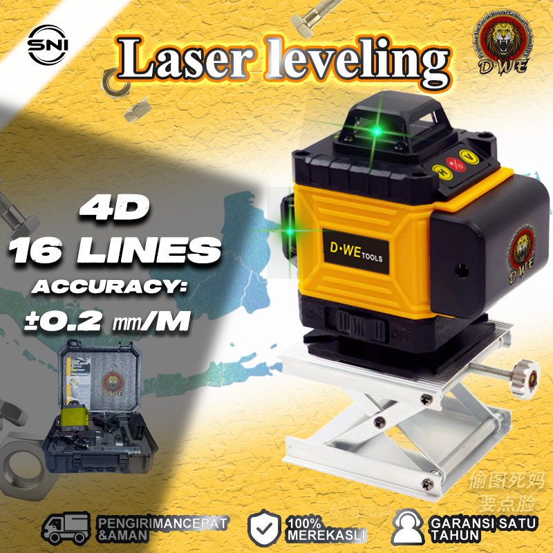 DWE4D 16LINE waterpass digital laser waterpass waterpass laser laser level meteran laser