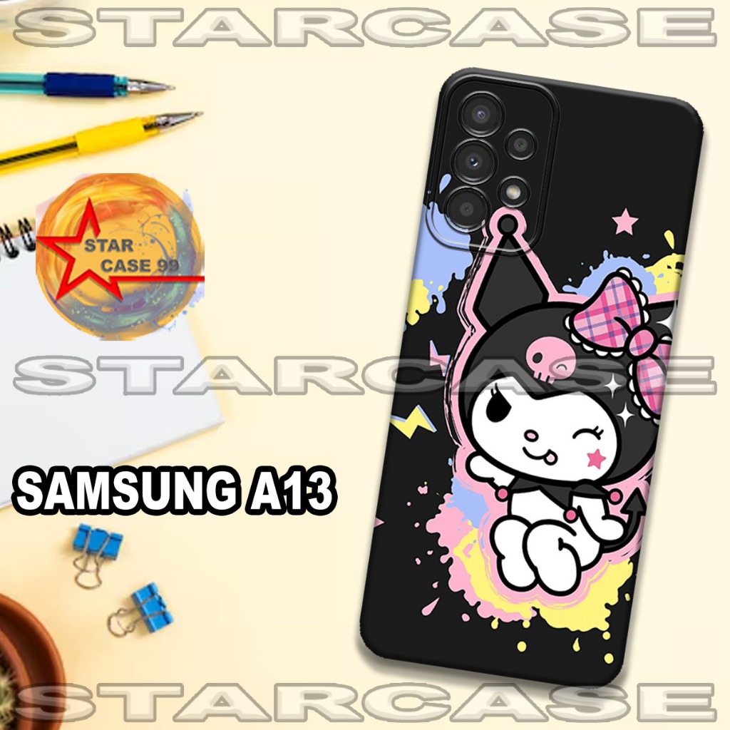 Softcase karet samsung a13 /S32/motif cewek case samsung a13/casing samsung a13/silikon samsung a13