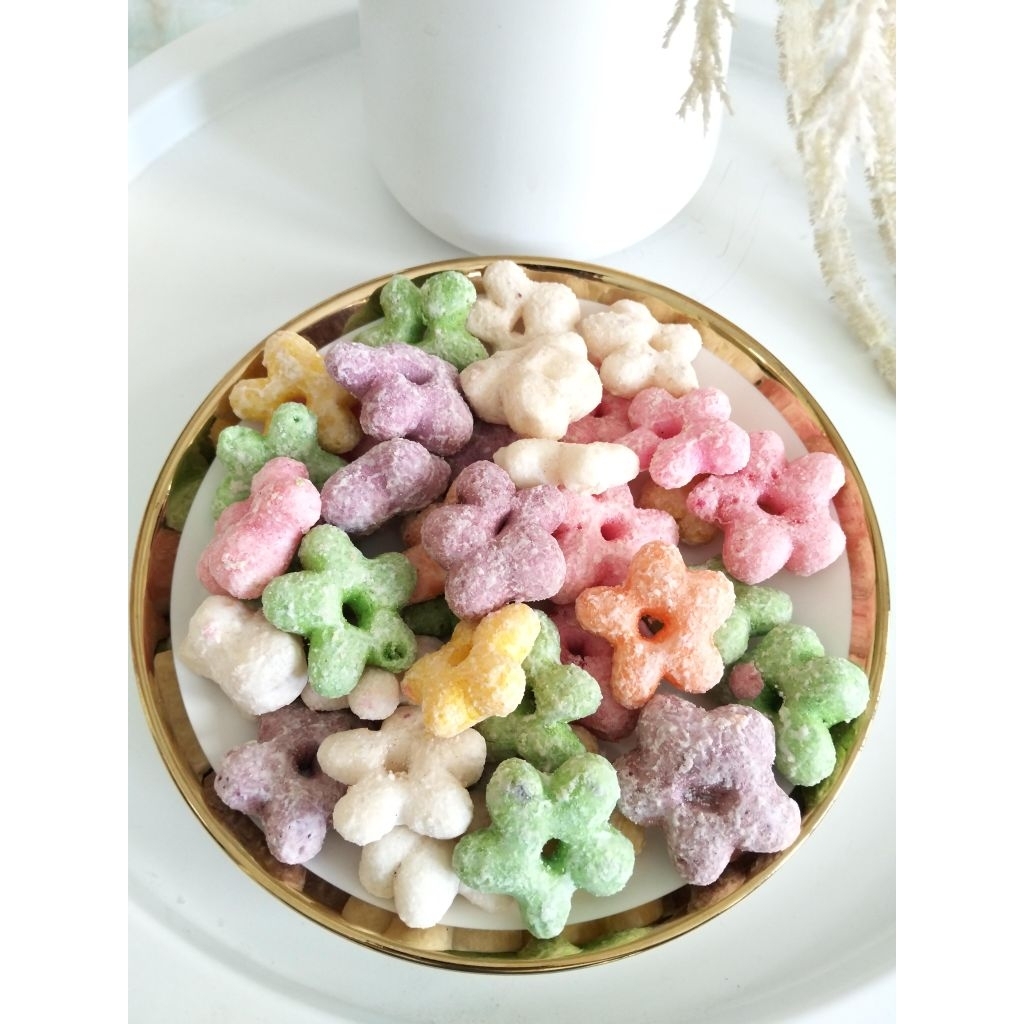 

Telor Gabus Bunga Manis Warna
