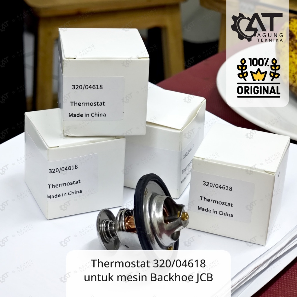 Thermostat 320/04618 320-04618 32004618 untuk mesin JCB backhoe loader