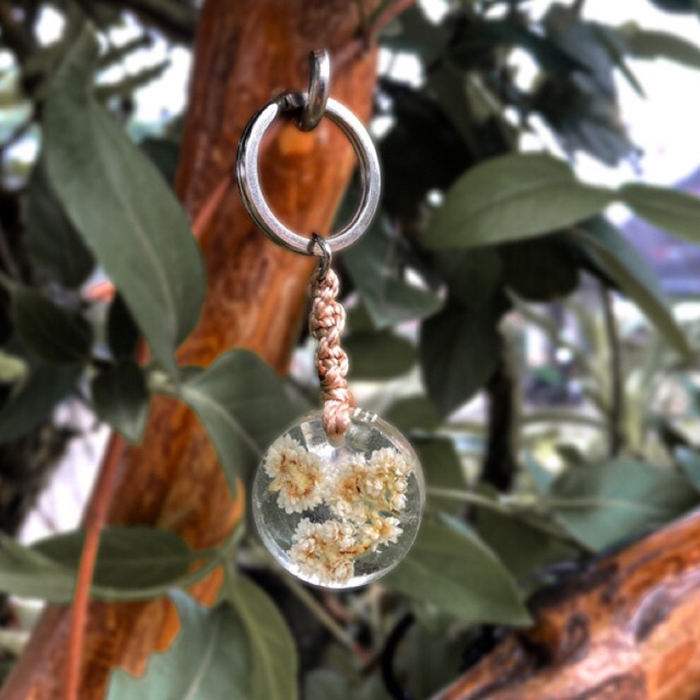 gantungan kunci resin edelweiss koin by anjay.edelweiss