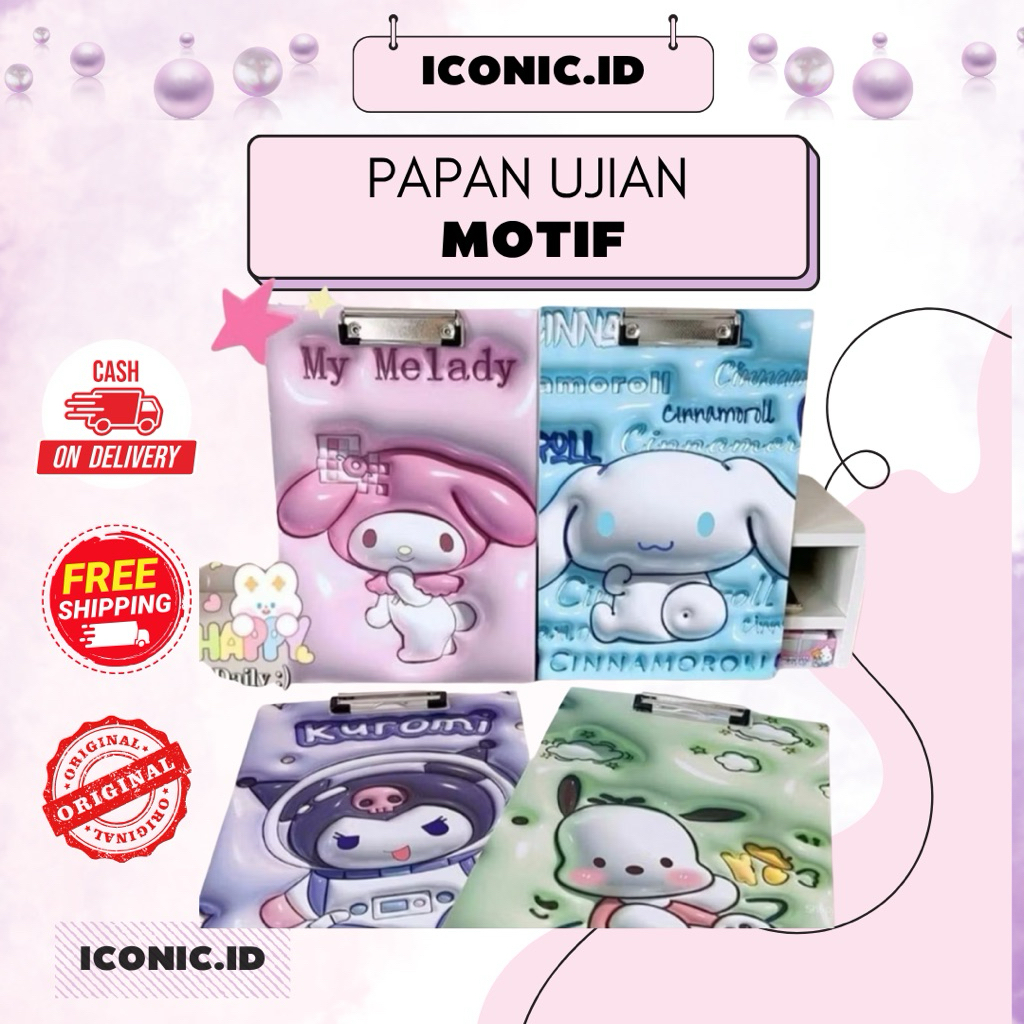 

Iconic.id - Papan Ujian / Papan Ujian Motif / Papan Ujian Gambar