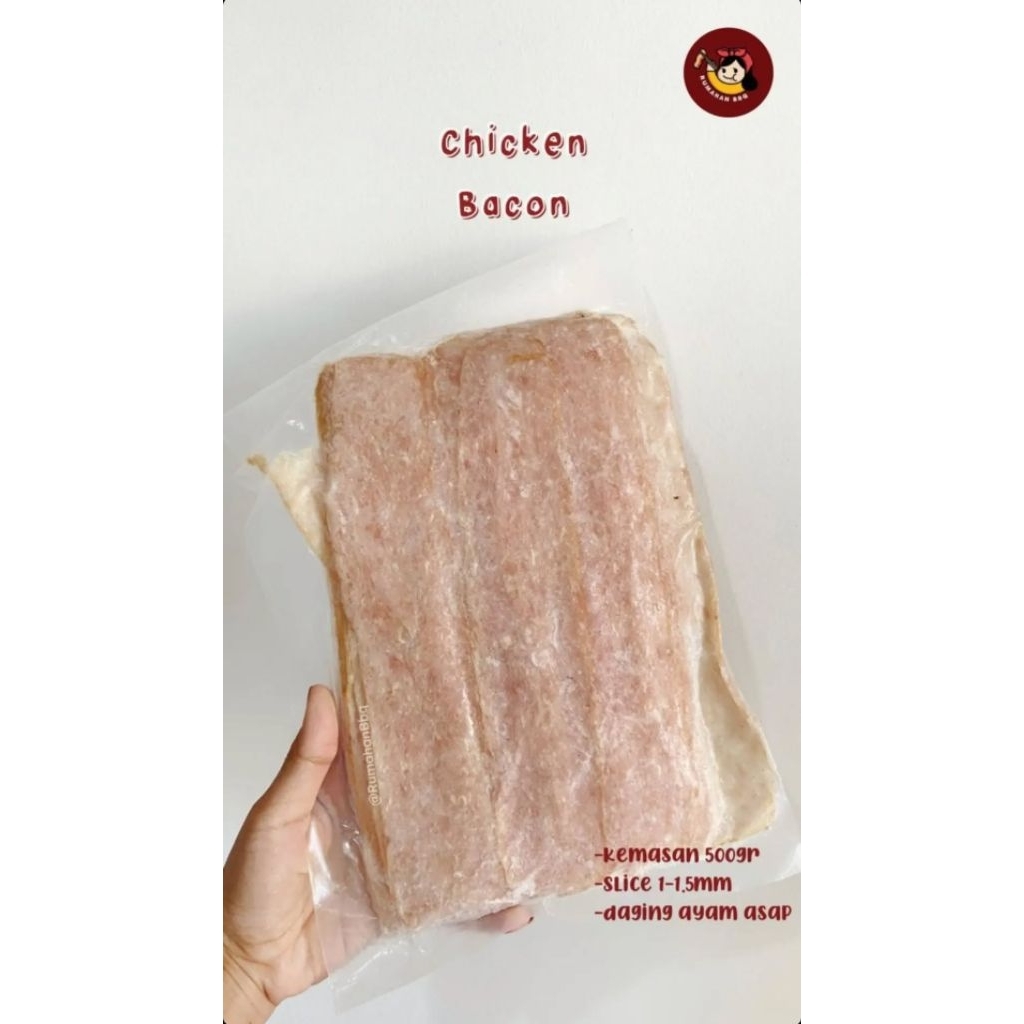 chicken bacon slice / bacon ayam iris / korean bbq / daging bbq