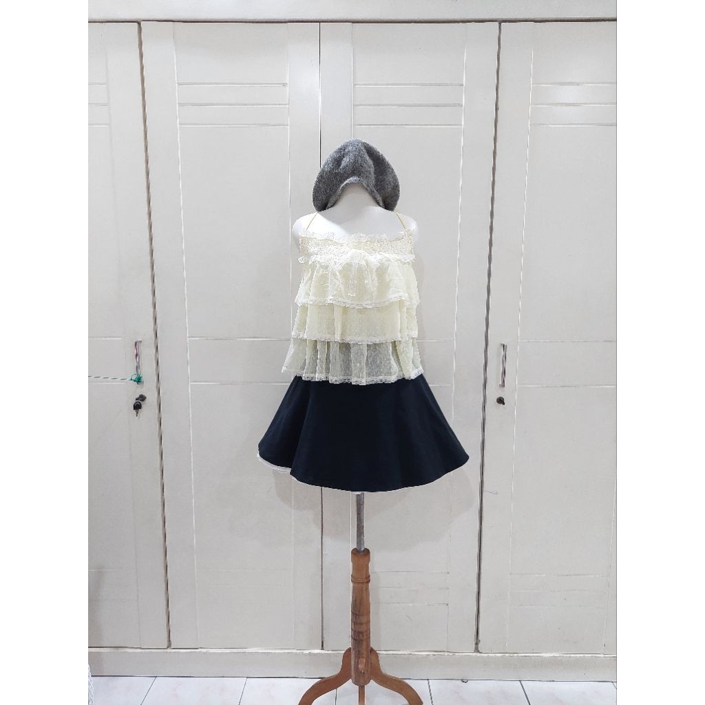 Fairy lace umpak yellow top Laura ashley gunne sax Liz lisa cottagecore coquette grunge gothic goth 