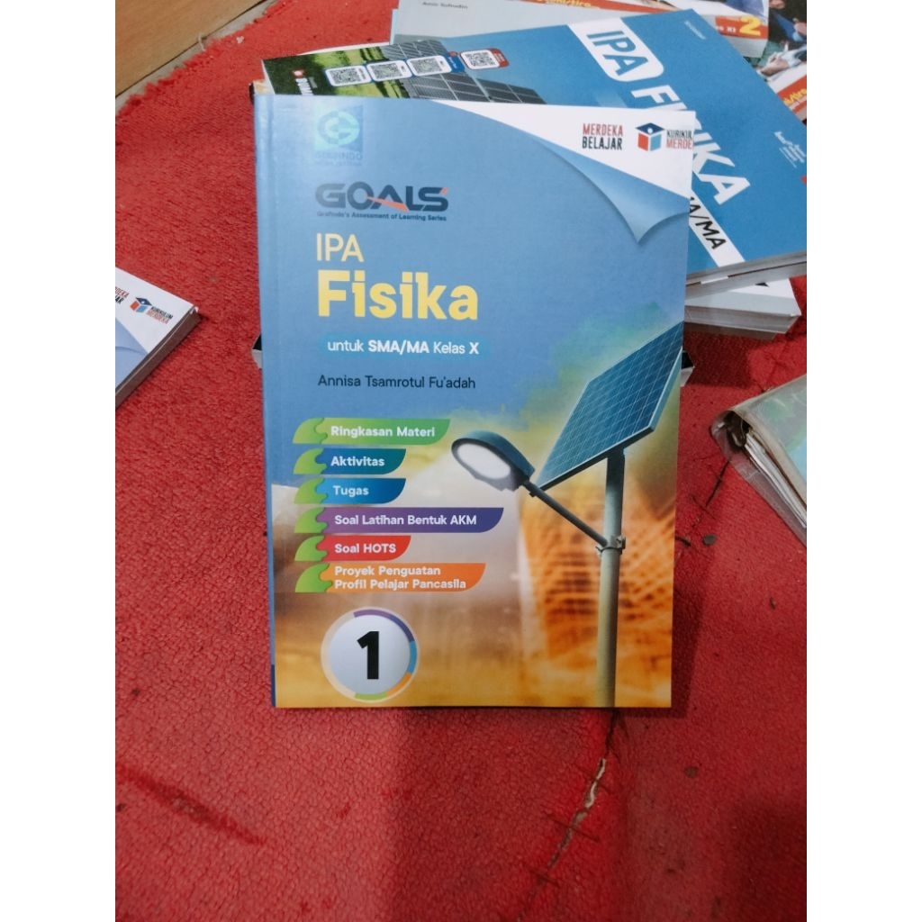 ORIGINAL BEKAS IPA FISIKA KELAS 10 KURIKULUM MERDEKA (GRAFINDO)