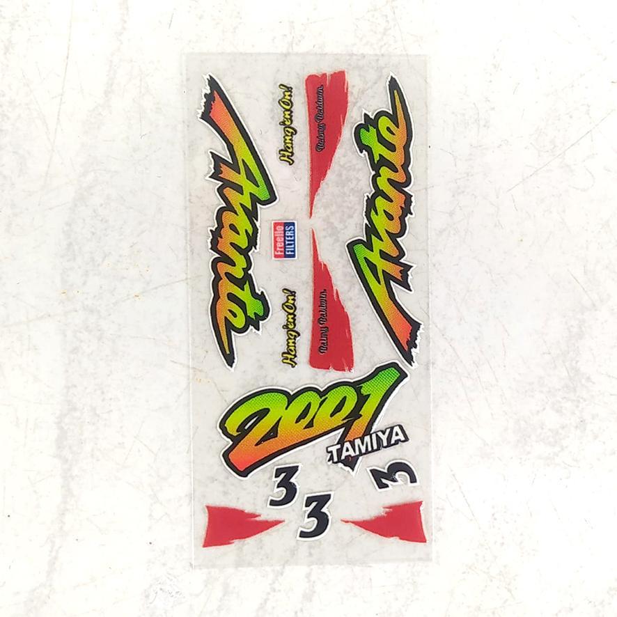 Stiker Mini 4WD - DTF UV - Avante 2001