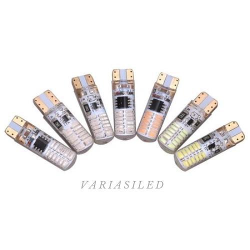 Lampu Variasi Led T10 Senja Seri Kota 24 Led 24 Volt Kedip Otomatis Fuso Bus Truck