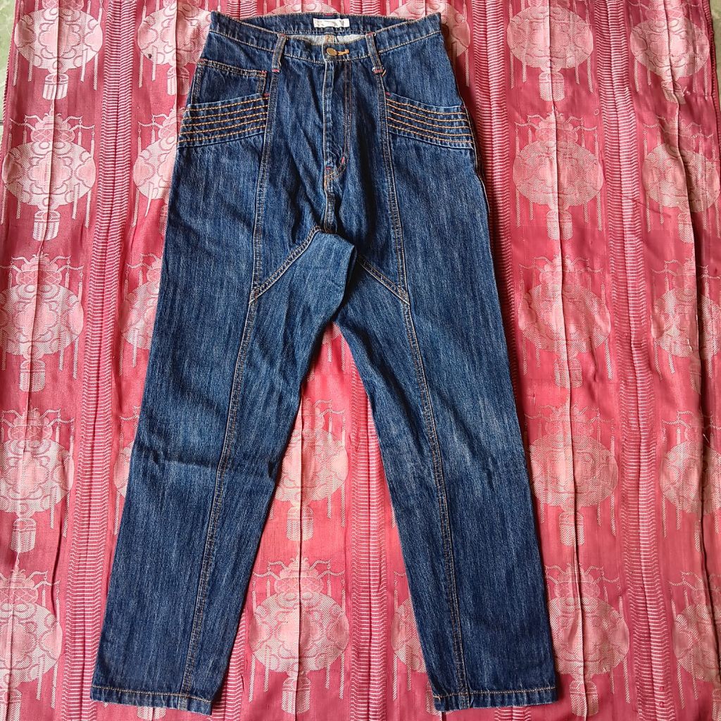 Ne-net x IsseyMiyake x Japanesebrand pantsDenim