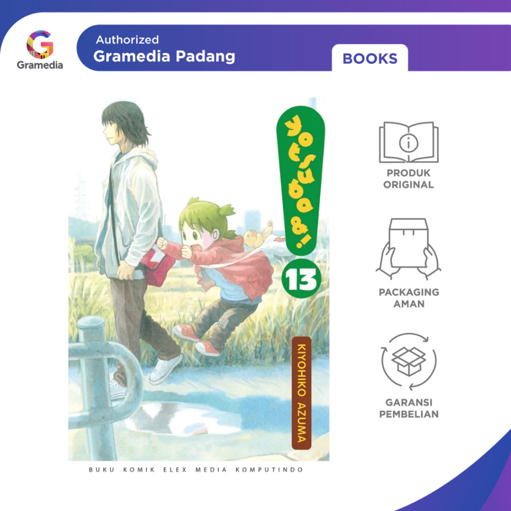 Gramedia Padang - Yotsuba& 13 (2023)